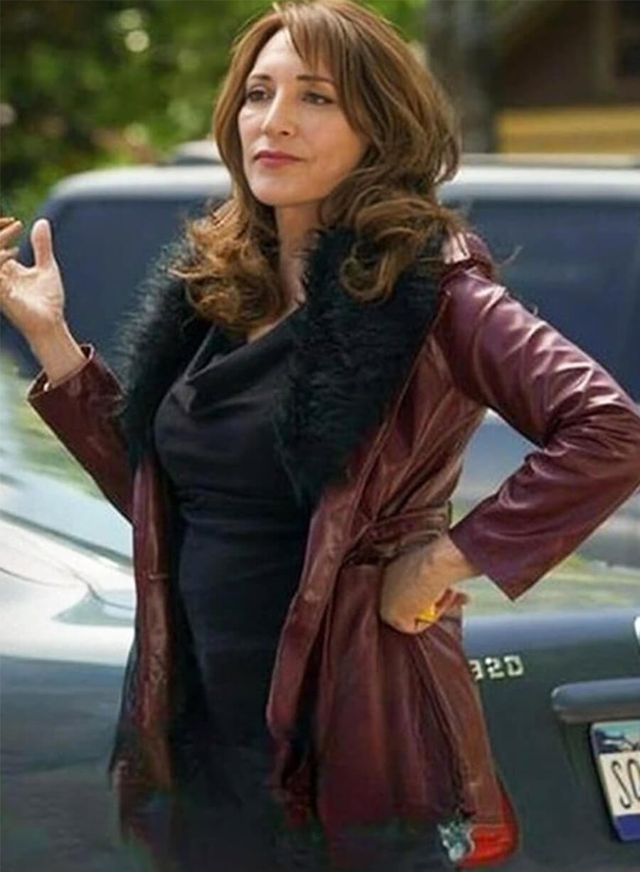 Nora Tell Me Lies Shearling Leather Coat