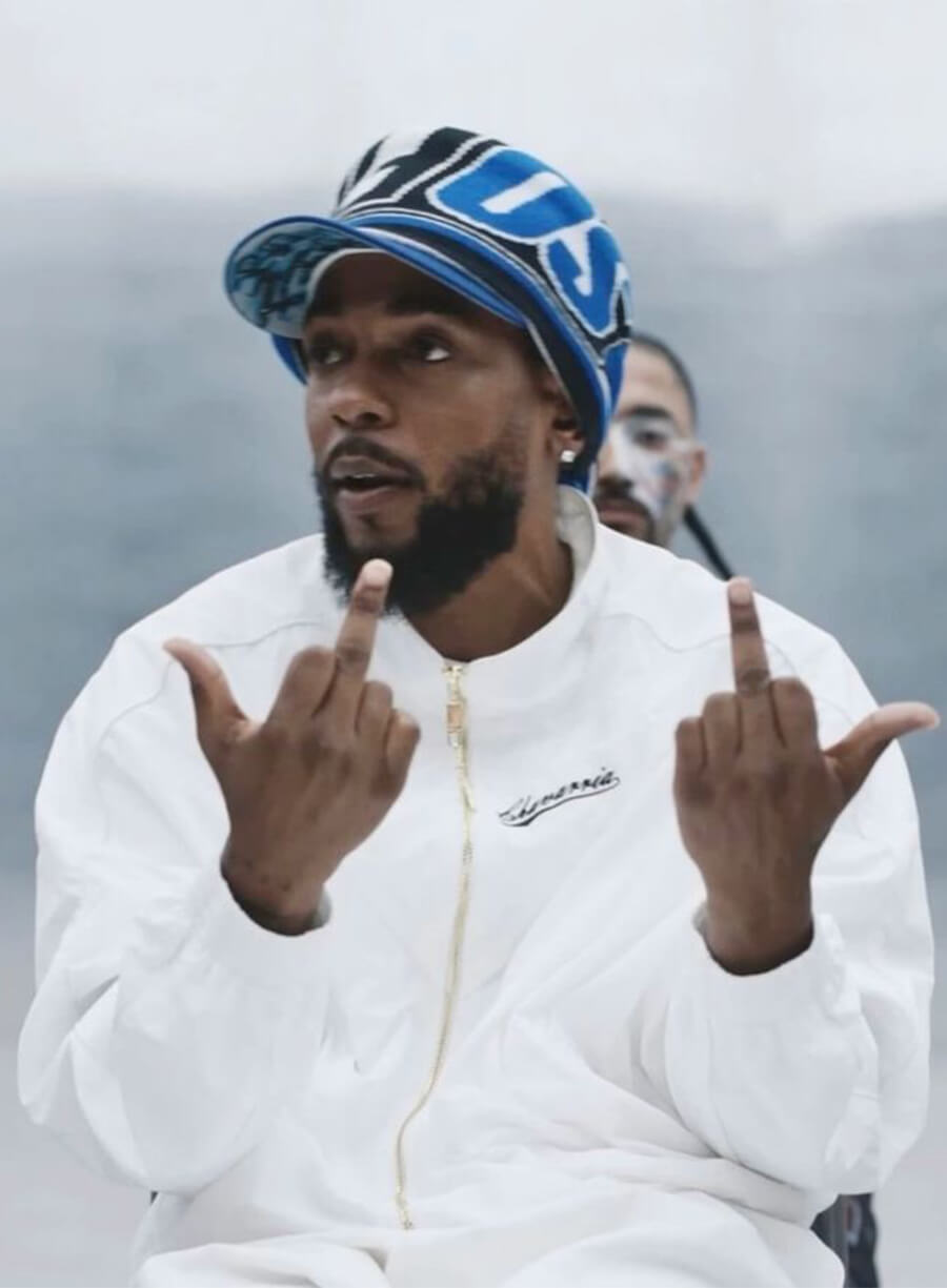 Not Like Us Kendrick Lamar White Jacket