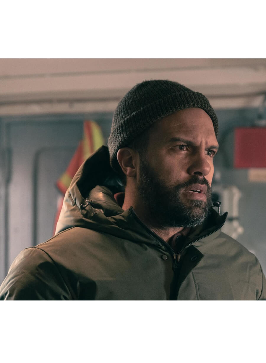 O-T Fagbenle The Handmaid's Tale Green Hooded Jacket 