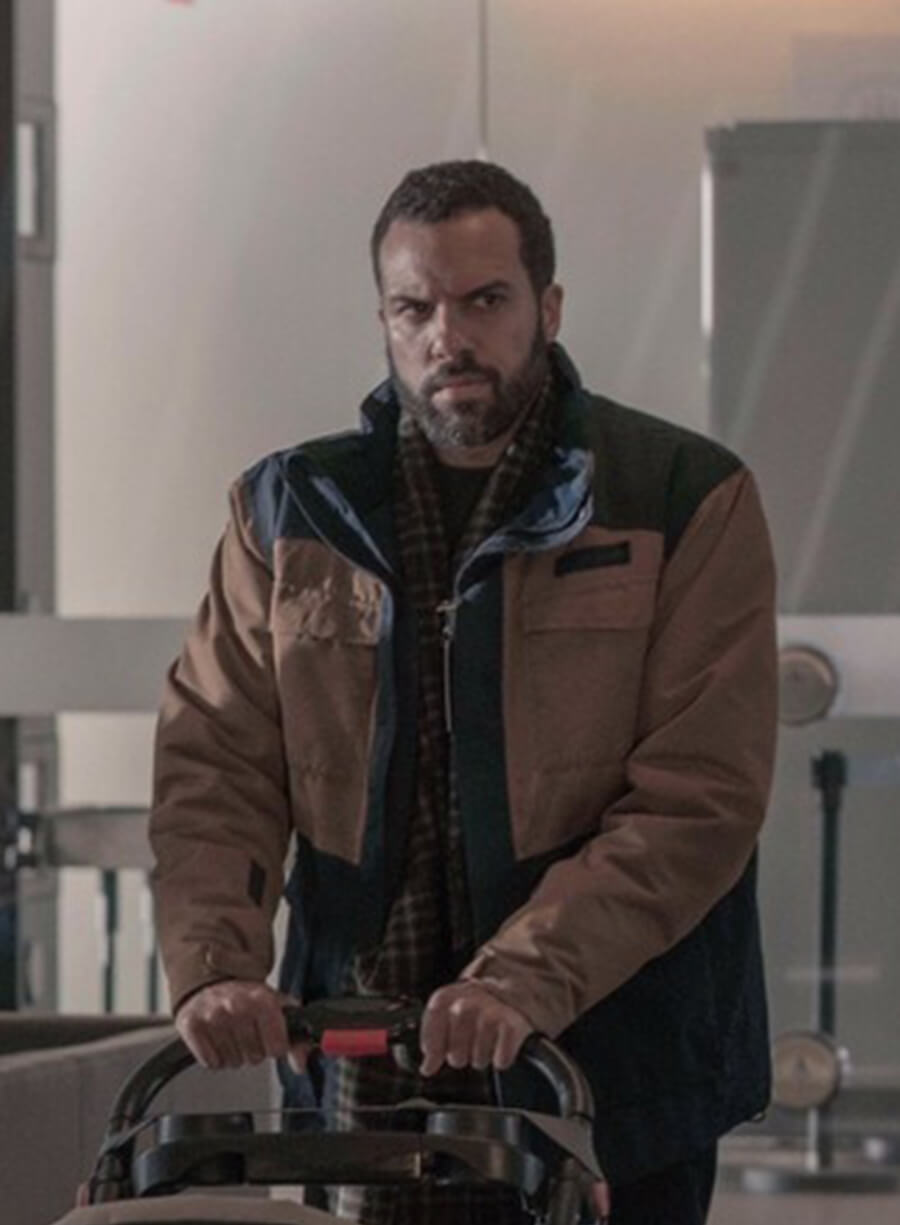 O-T Fagbenle The Handmaid's Tale  Luke Bankole Cotton Jacket