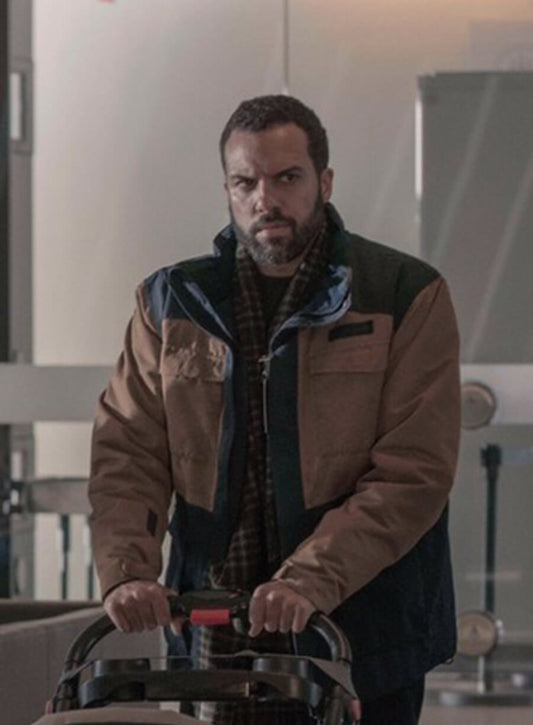O-T Fagbenle The Handmaid's Tale  Luke Bankole Cotton Jacket