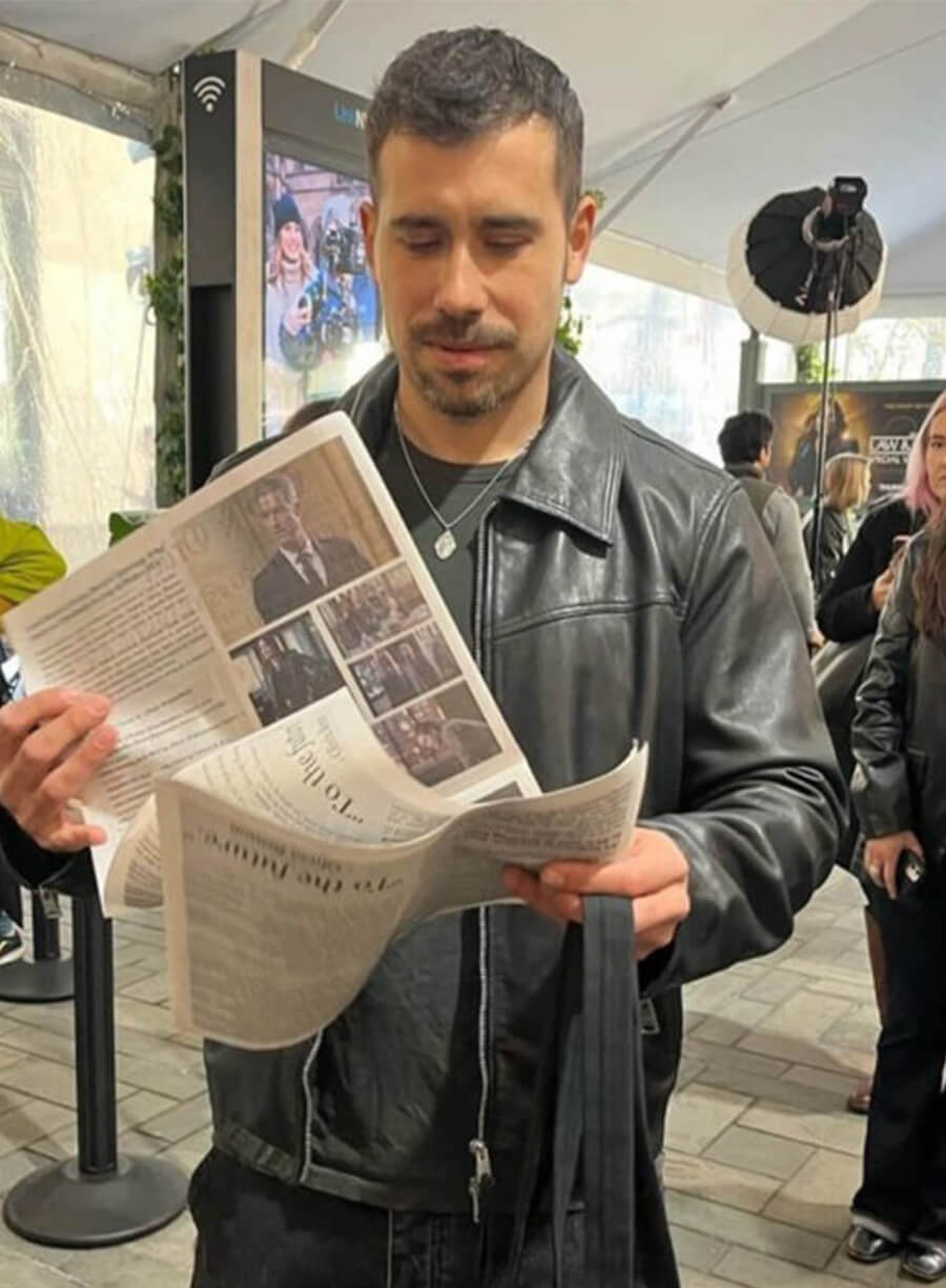  Octavio Pisano Law & Order SVU Joe Velasco Leather Jacket