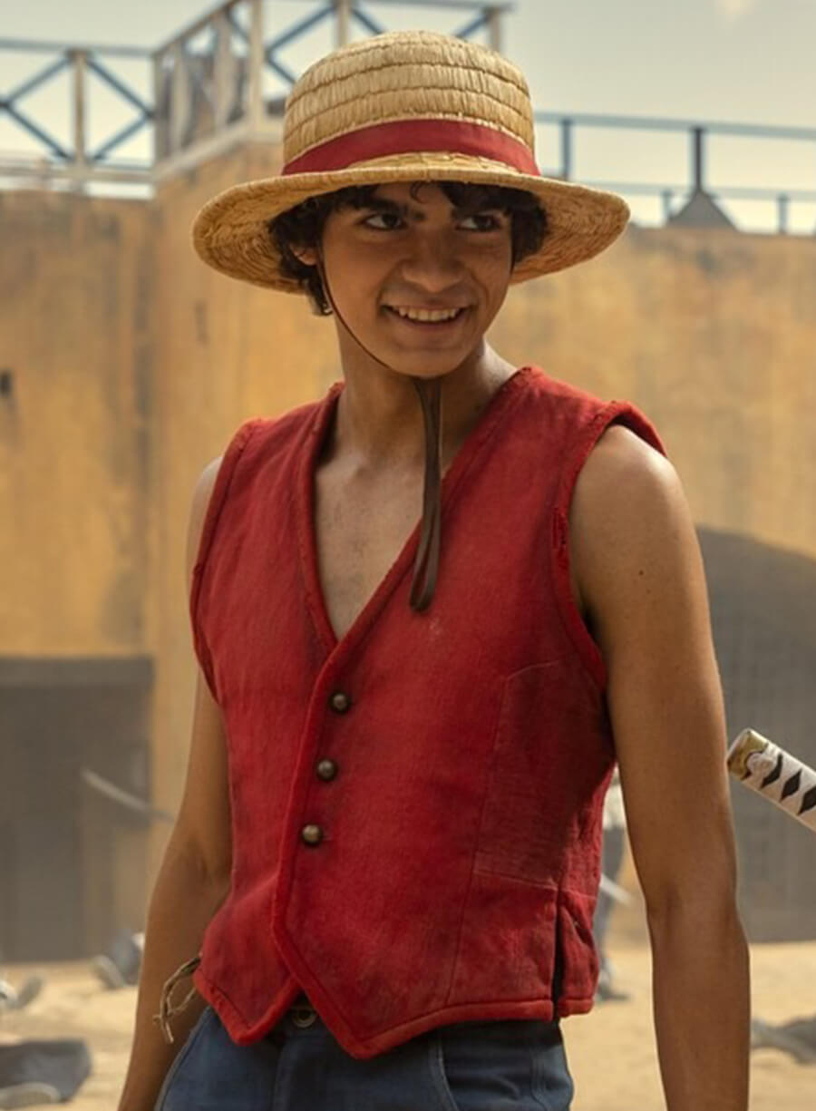 One Piece Monkey D. Luffy Red Vest 