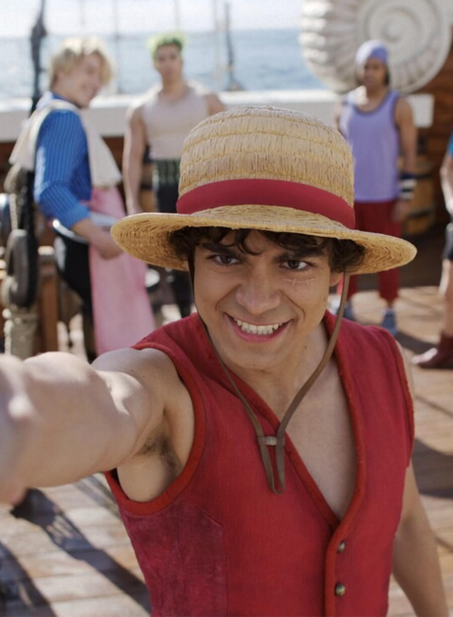 One Piece Monkey D. Luffy Red Vest 