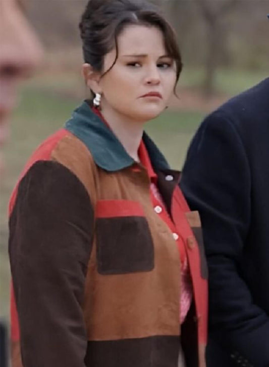 Only Murders In The Building S04 Selena Gomez Multi-color Coat