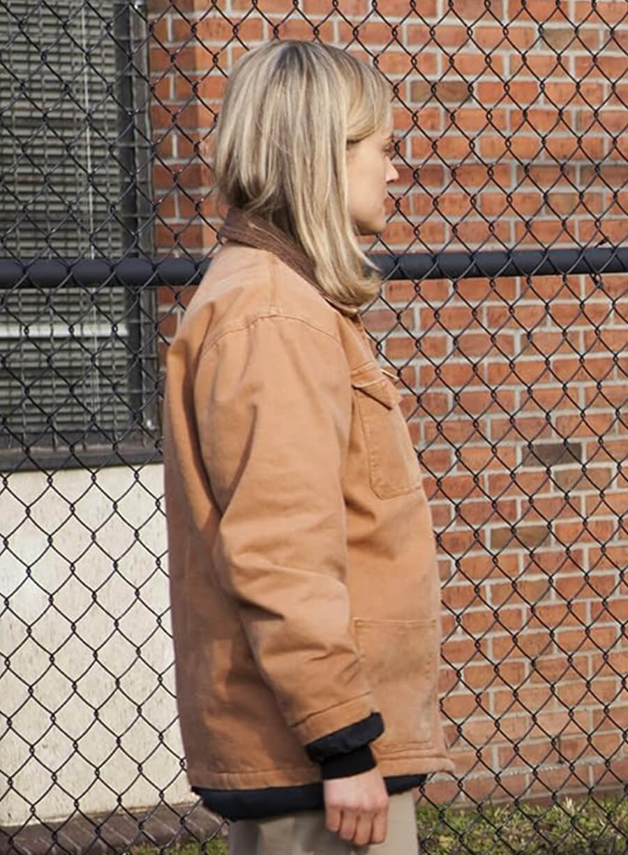 Orange Is the New Black Taylor Schilling Brown Jacket