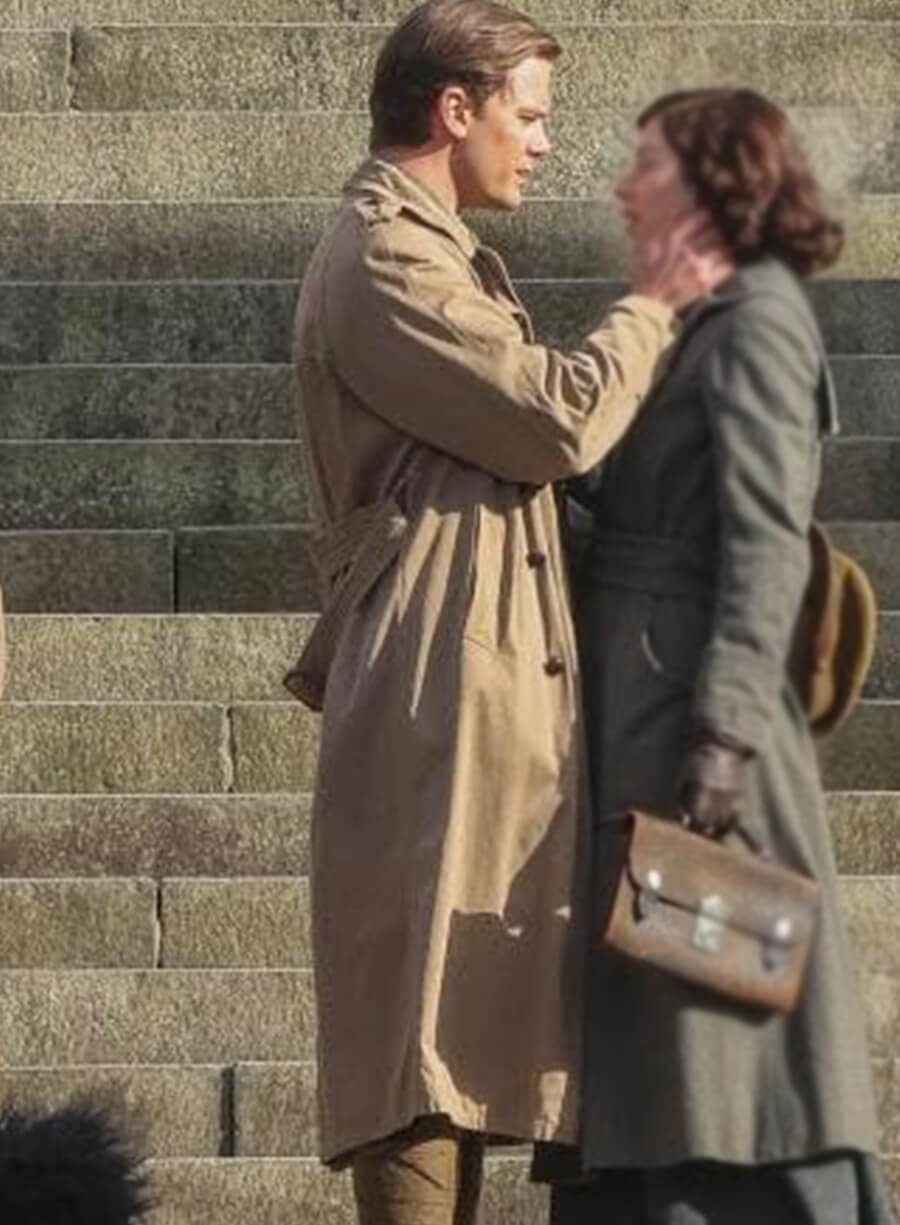 Outlander: Blood of My Blood Brian Fraser Beige Coat