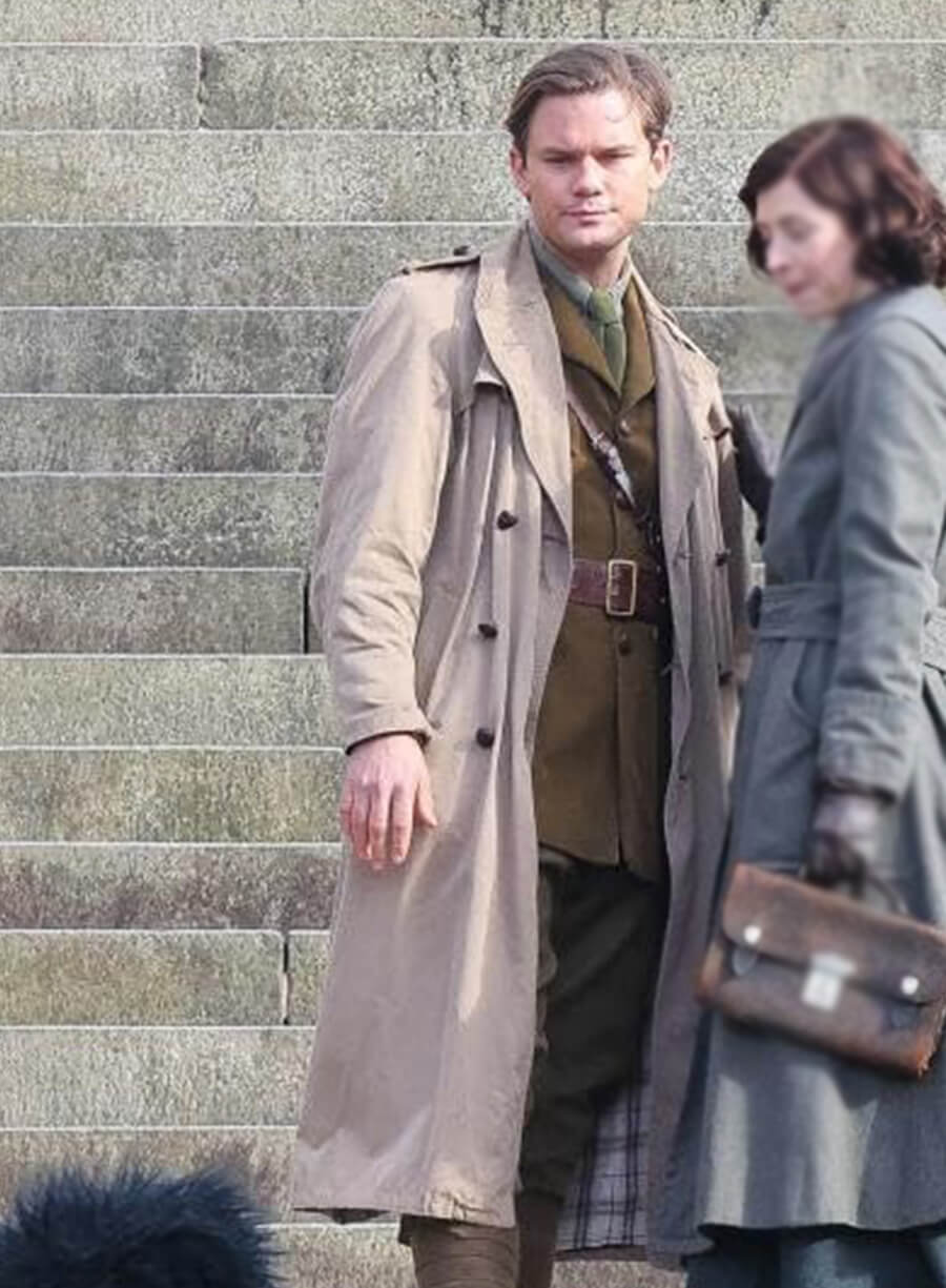 Outlander: Blood of My Blood Brian Fraser Beige Coat