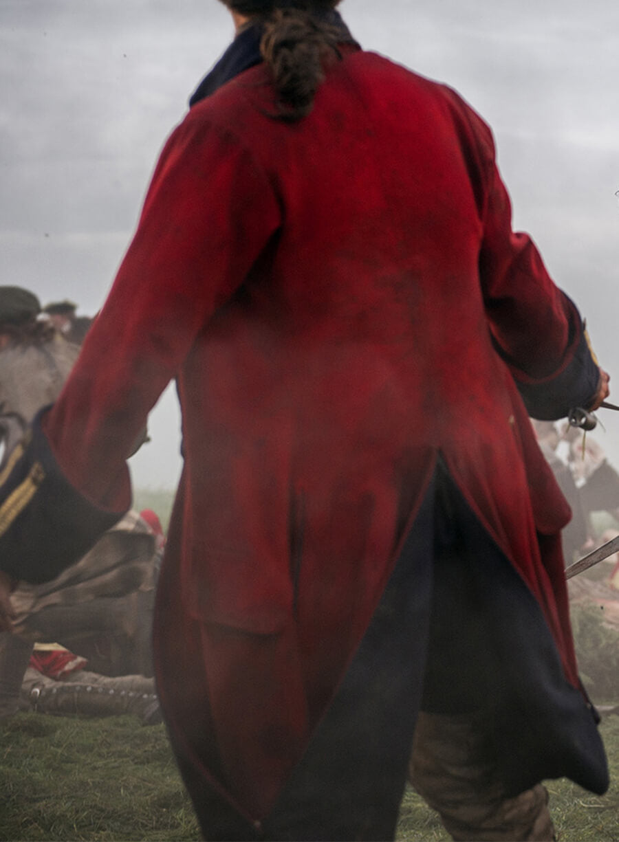 Outlander Jonathan Frank Randall Red Coat 