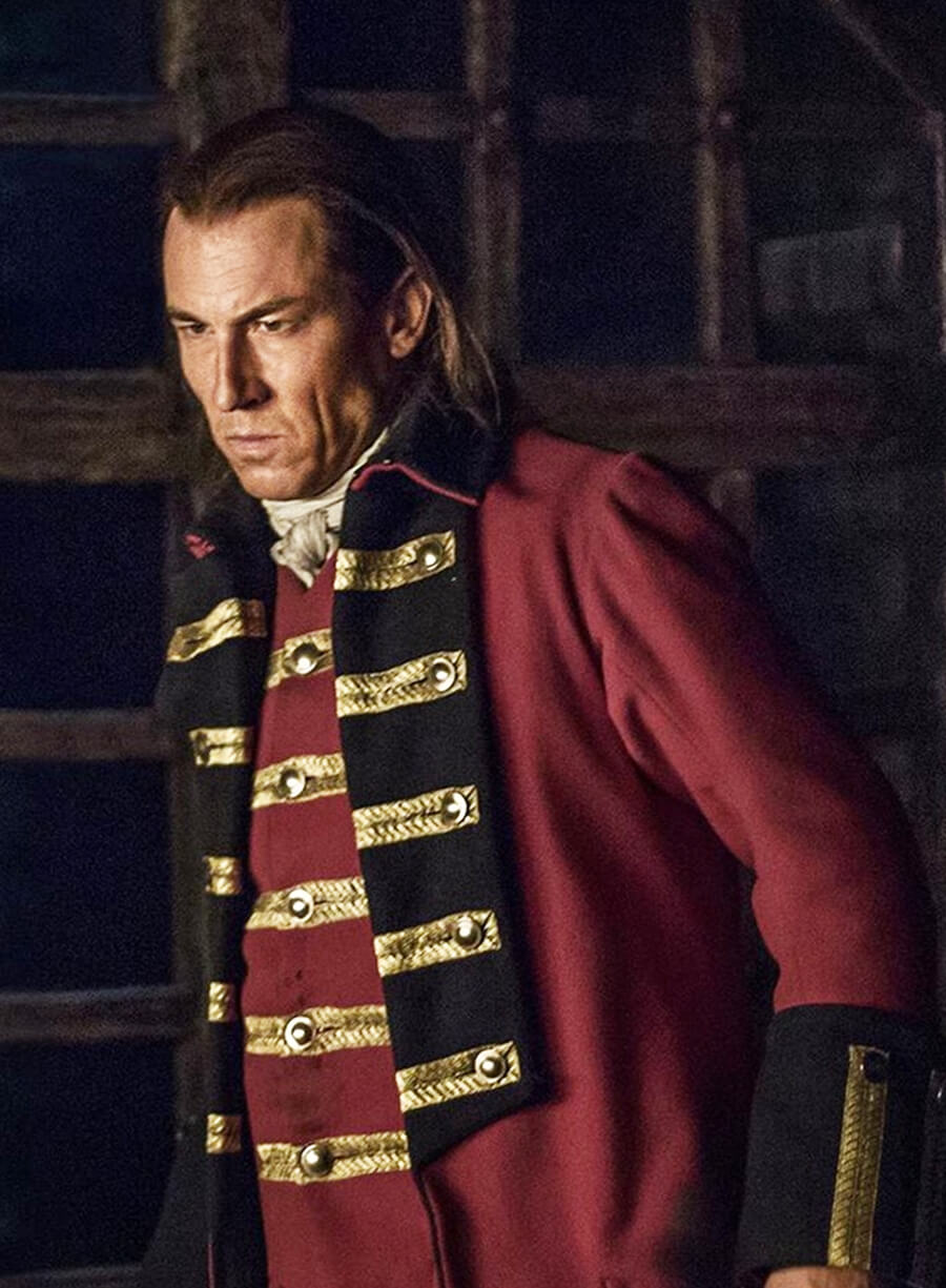 Outlander Jonathan Frank Randall Red Coat 