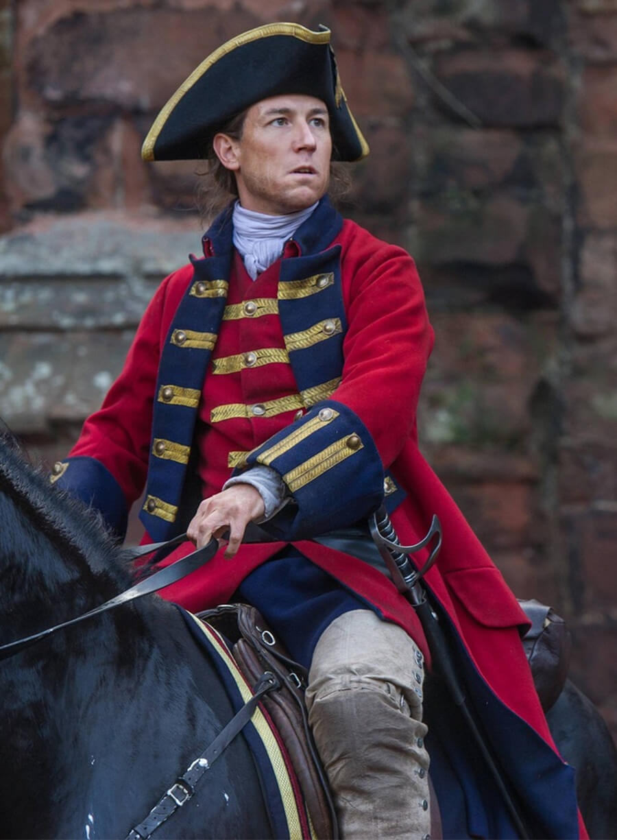 Outlander Jonathan Frank Randall Red Coat 