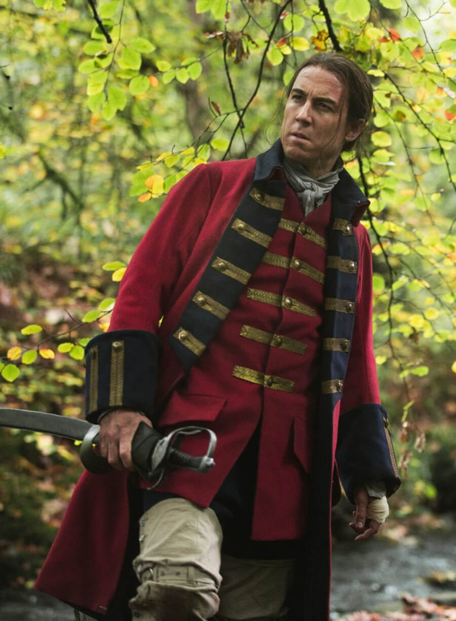 Outlander Jonathan Frank Randall Red Coat 