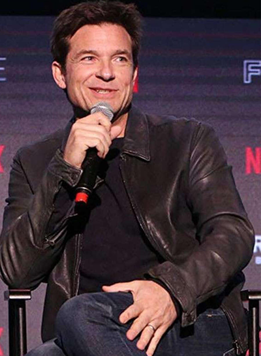 Ozark Black Jason Bateman Black Leather Jacket