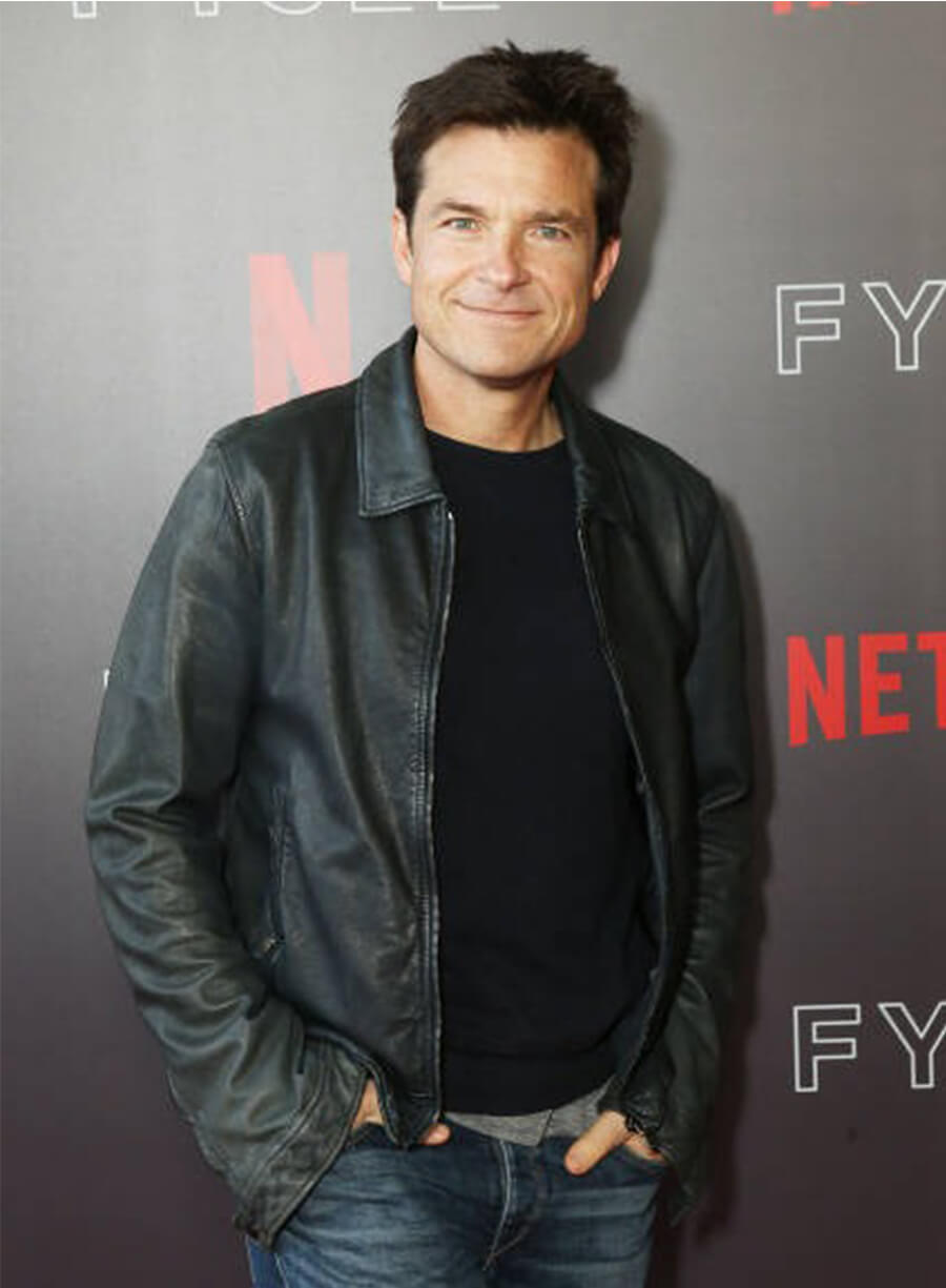 Ozark Black Jason Bateman Black Leather Jacket