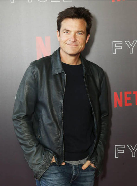Ozark Black Jason Bateman Black Leather Jacket