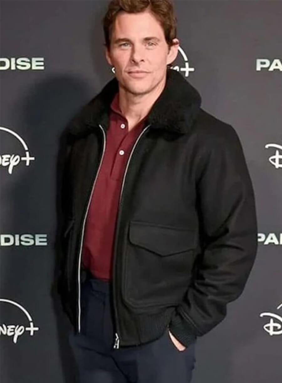 Paradise James Marsden Cal Bradford Black Jacket