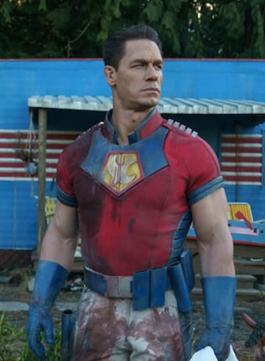 Peacemaker John Cena Red Costume Jacket