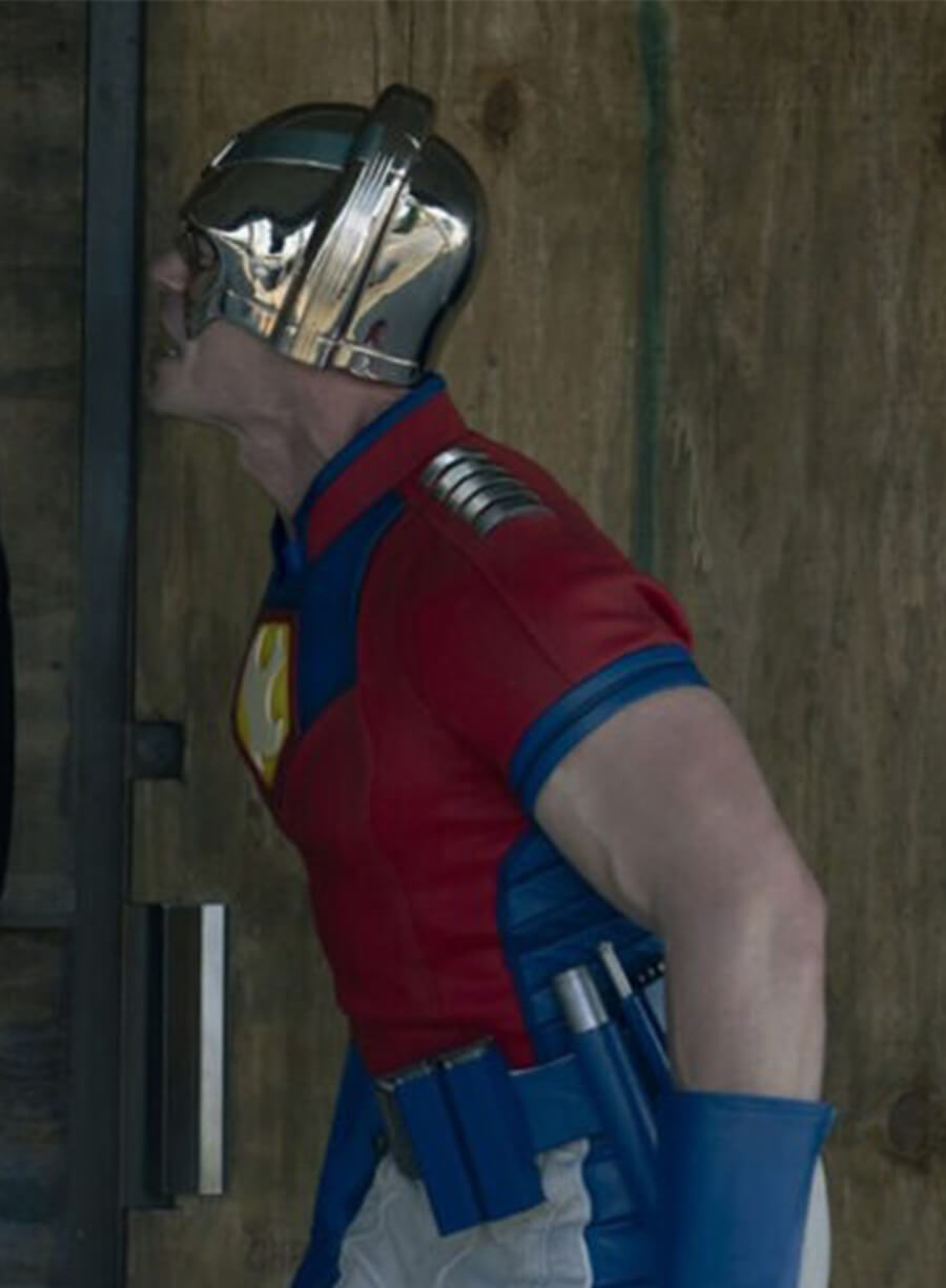 Peacemaker John Cena Red Costume Jacket