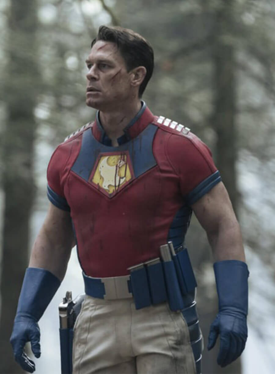 Peacemaker John Cena Red Costume Jacket