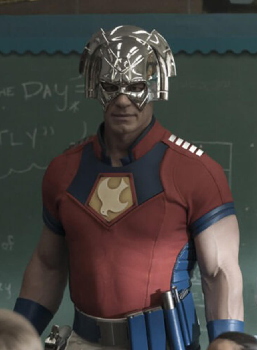 Peacemaker John Cena Red Costume Jacket