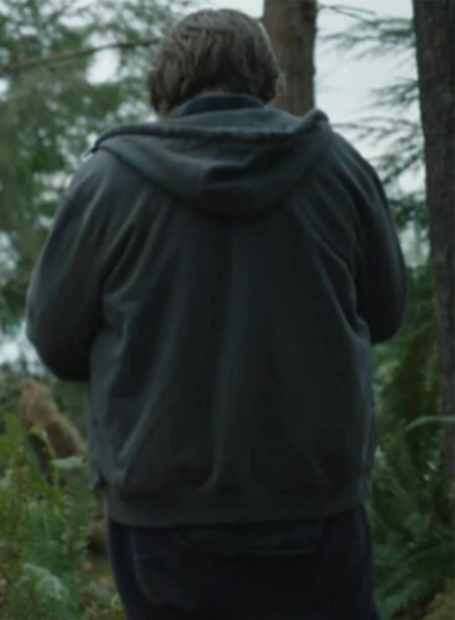 Peacemaker John Economos Grey Zipper Hoodie