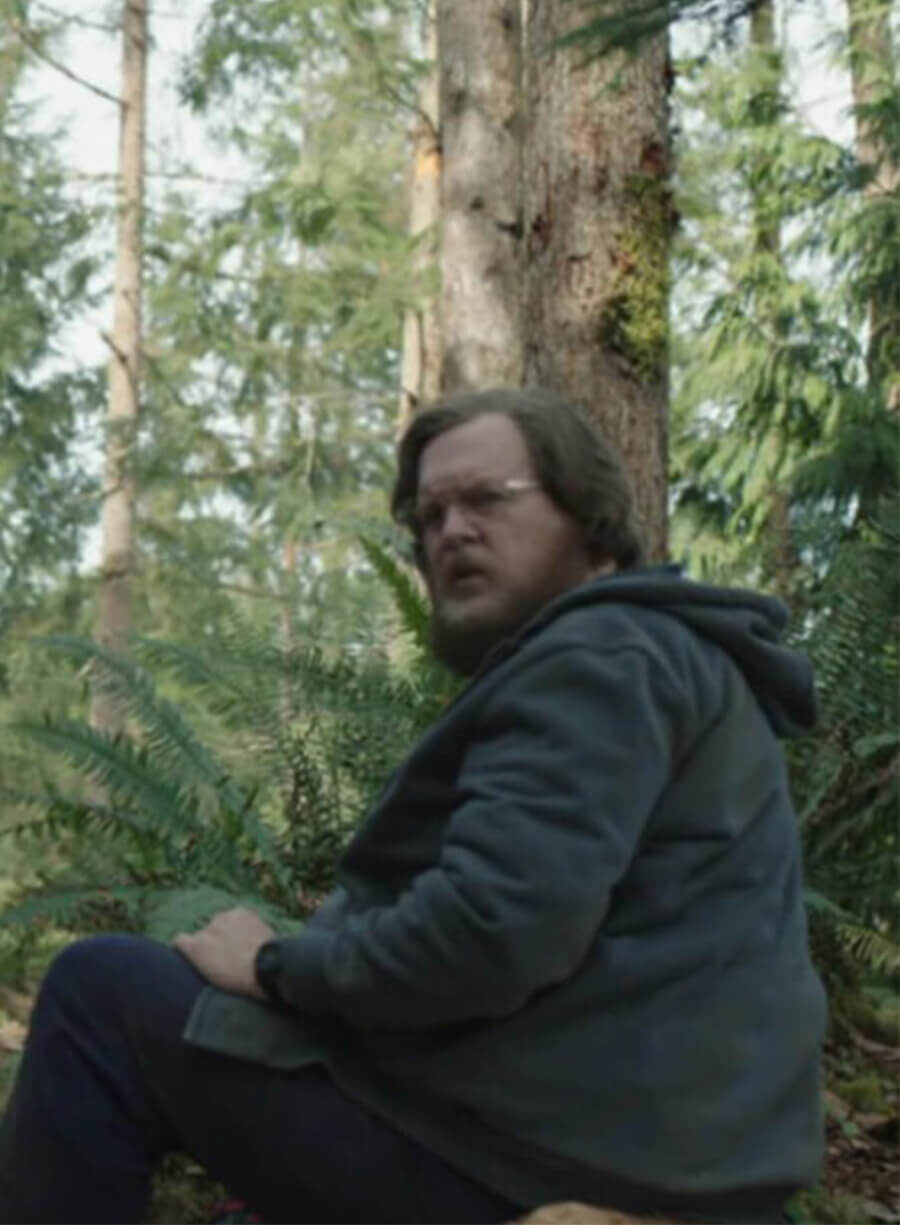 Peacemaker John Economos Grey Zipper Hoodie