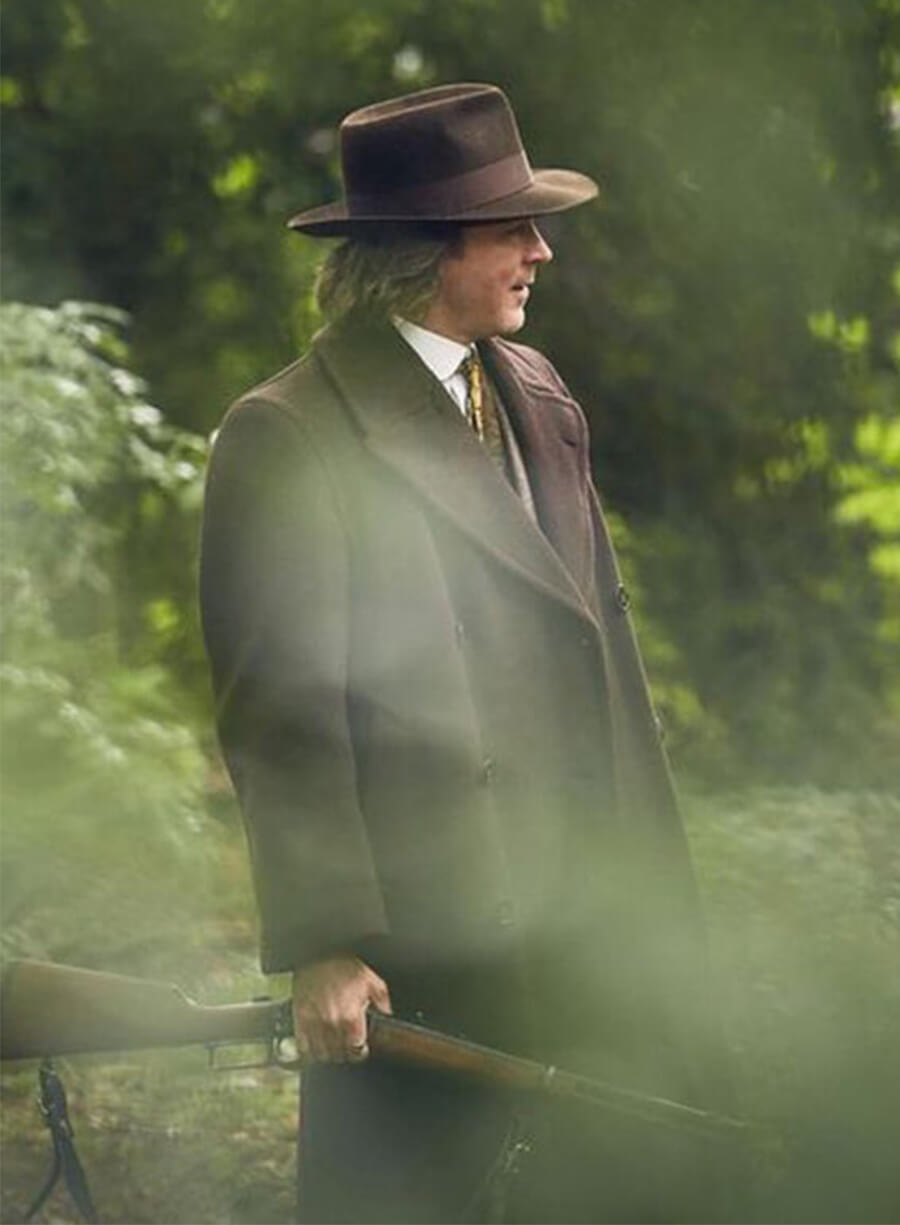 Peaky Blinders Aberama Maroon Coat