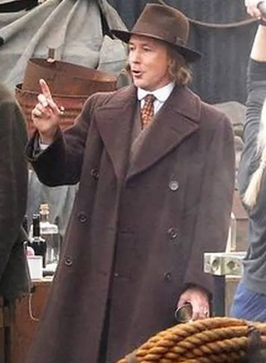 Peaky Blinders Aberama Maroon Coat