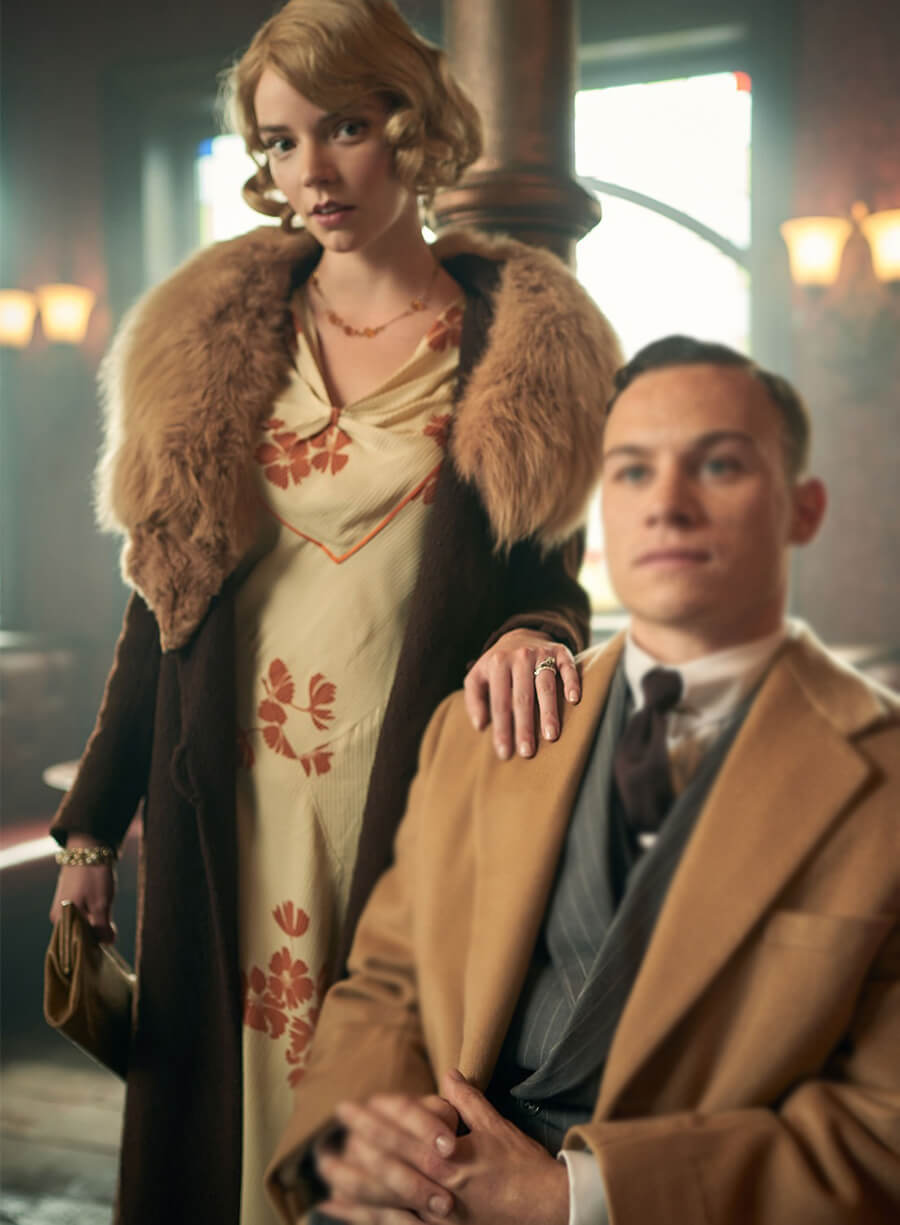 Peaky Blinders Gina Gray S05 Fur Coat 