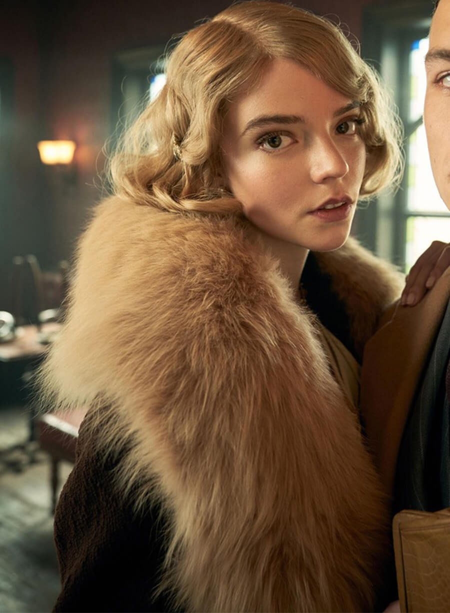 Peaky Blinders Gina Gray S05 Fur Coat 