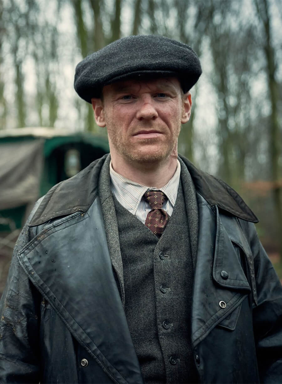 Peaky Blinders Jimmy McCavern Leather Coat 