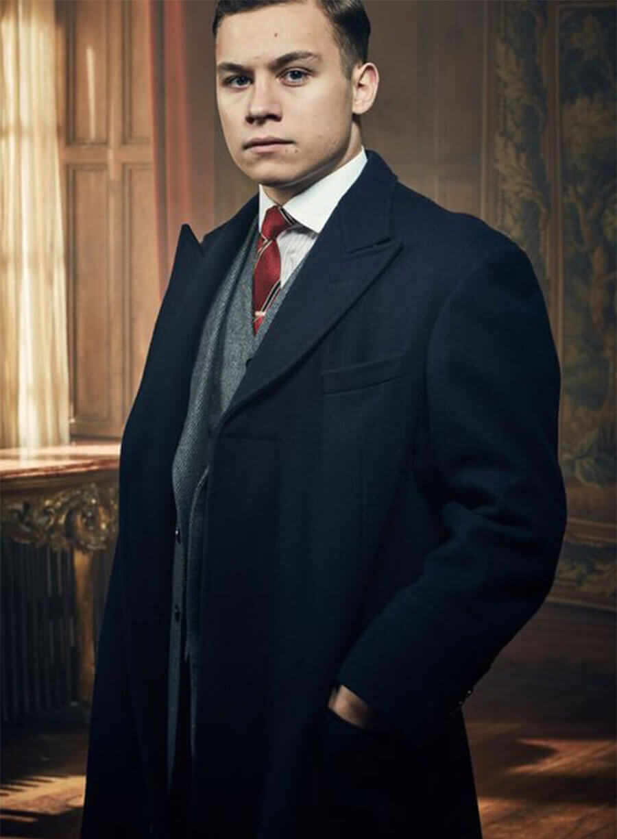 Peaky Blinders Michael Gray Black Coat