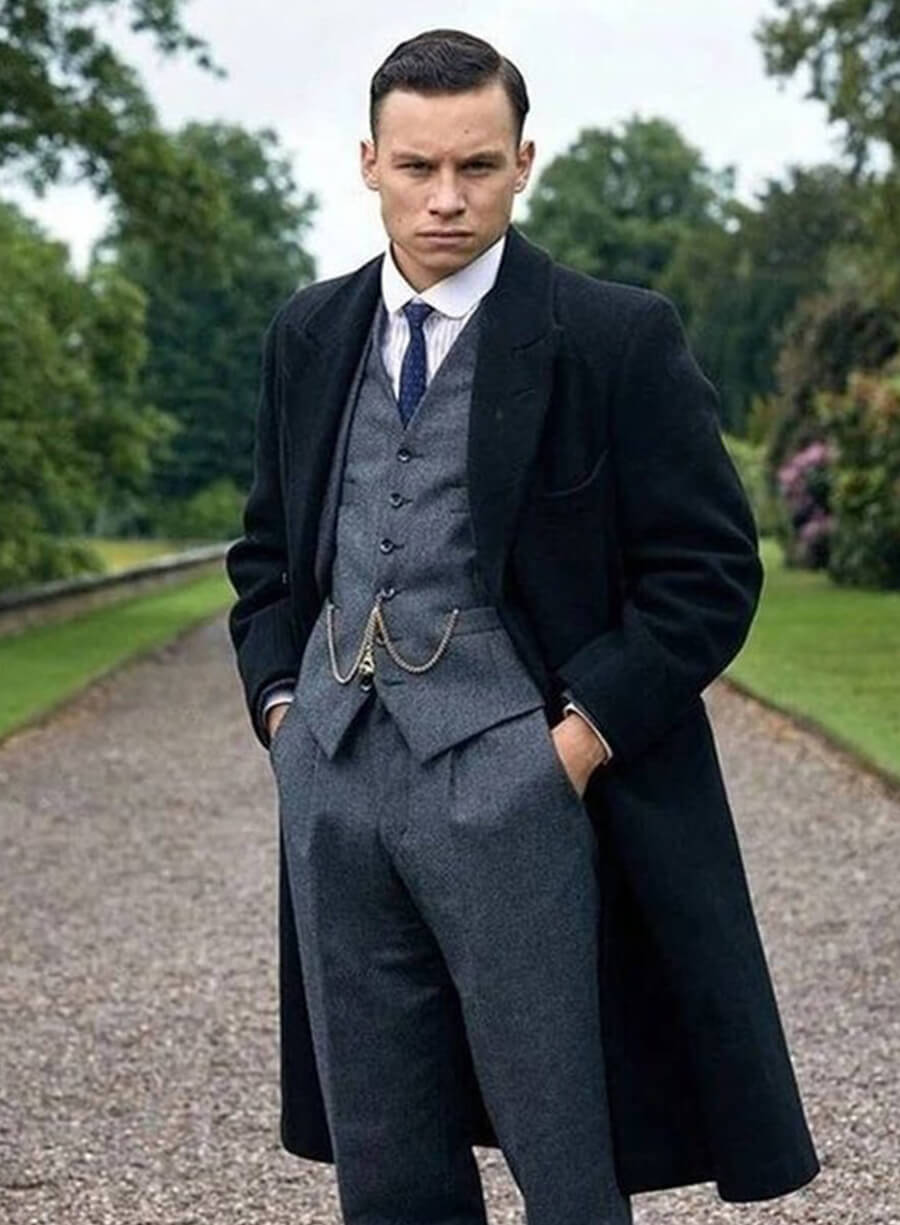 Peaky Blinders Michael Gray Black Coat