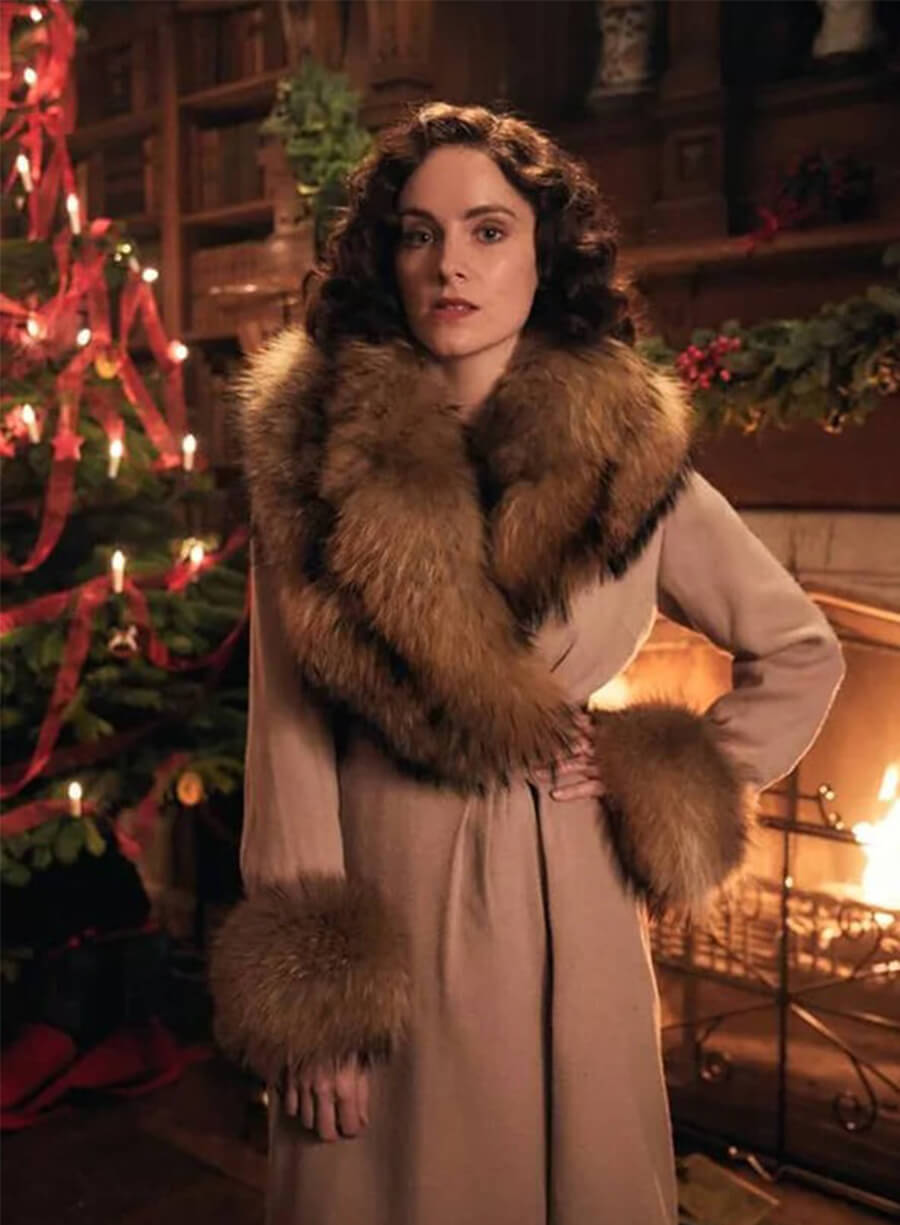 Peaky Blinders S04 Ada Shelby Fur Long Coat