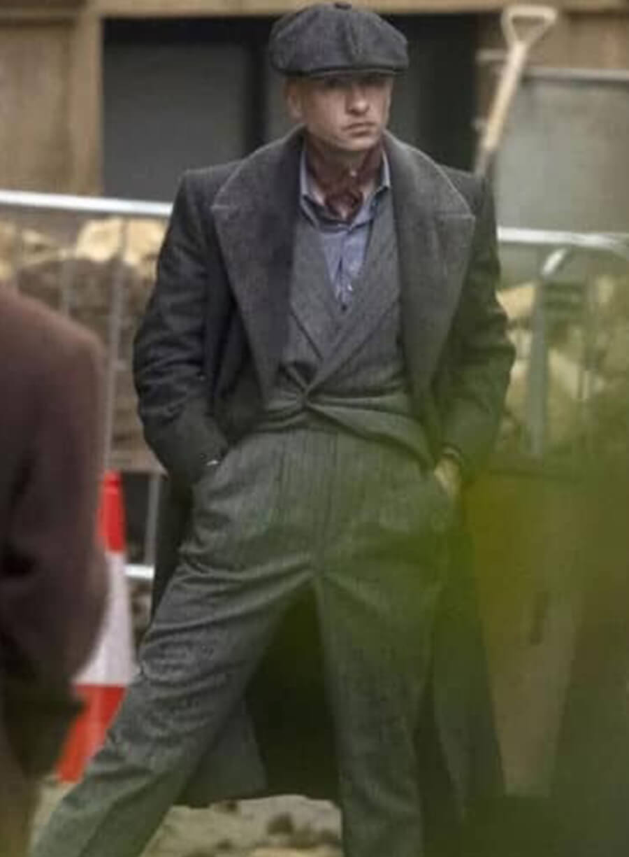 Peaky Blinders The Immortal Man Barry Keoghan Grey Coat