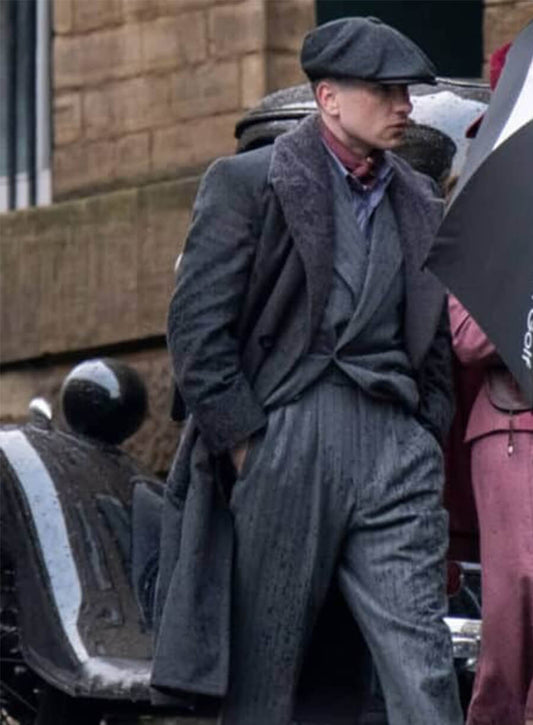 Peaky Blinders The Immortal Man Barry Keoghan Grey Coat