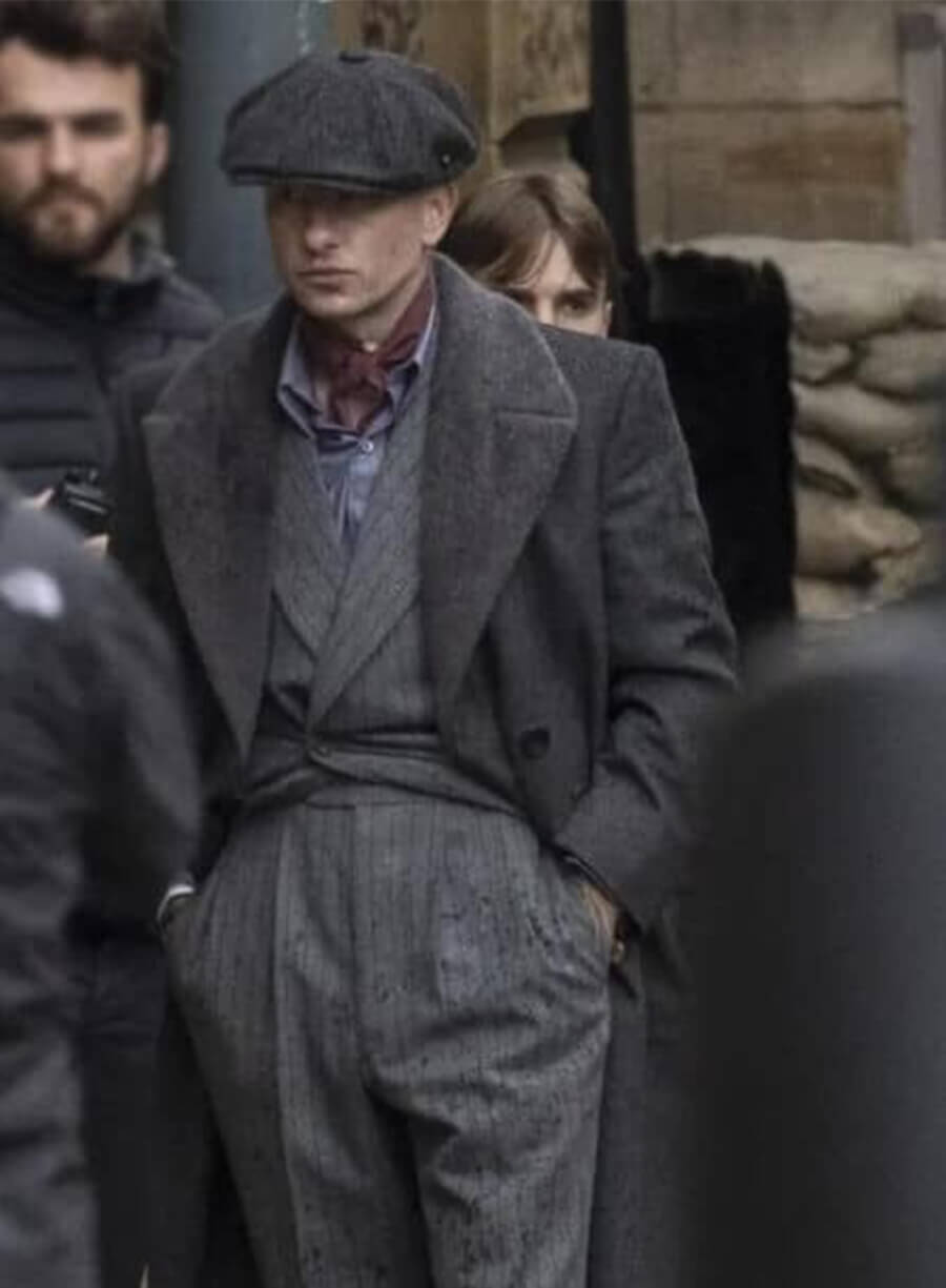 Peaky Blinders The Immortal Man Barry Keoghan Grey Coat