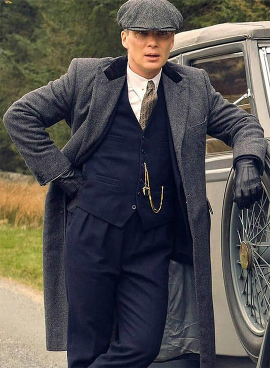 Peaky Blinders Thomas Shelby Grey Long Coat