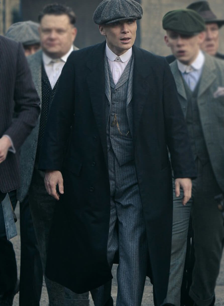 Peaky Blinders Thomas Shelby Tommy Black Coat