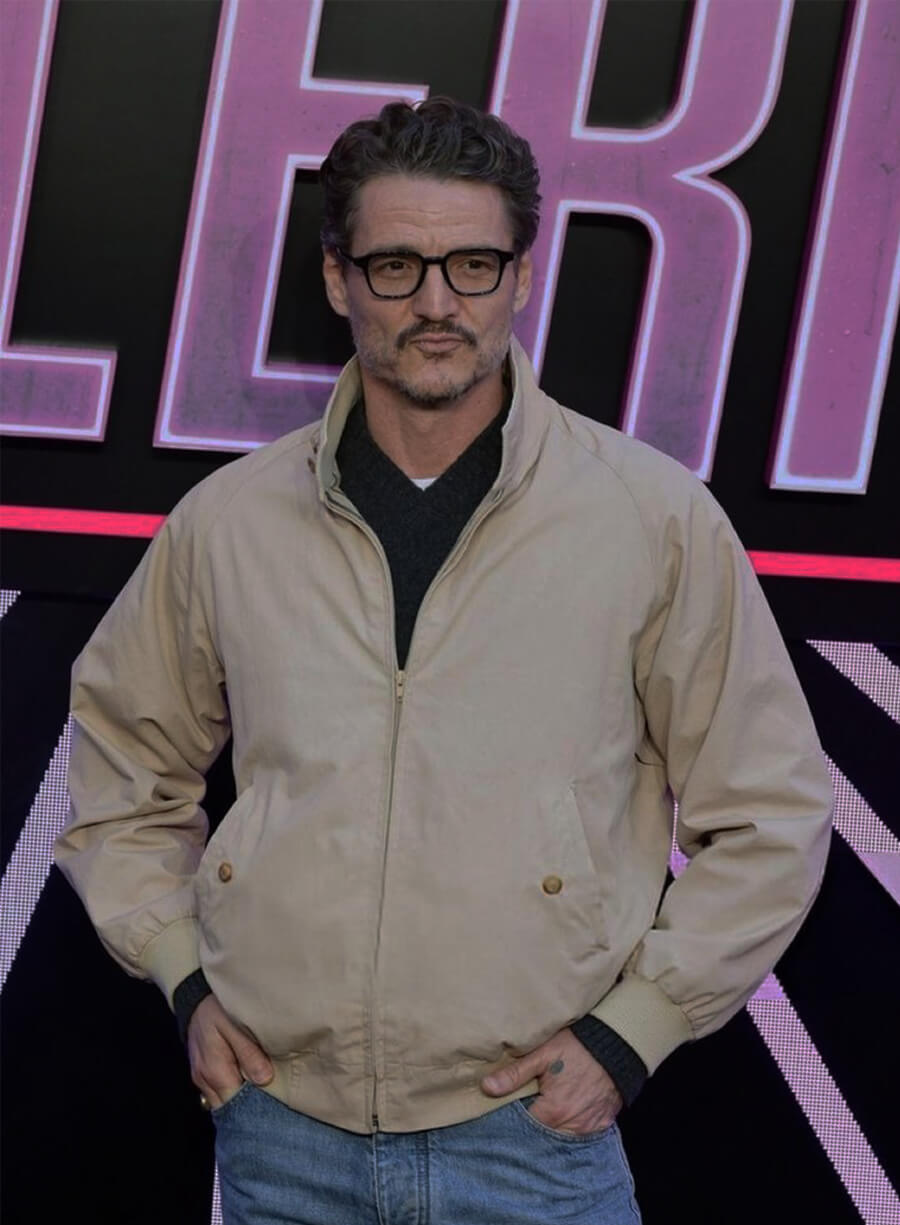 Pedro Pascal Ballerina 2025 Event Beige Jacket 