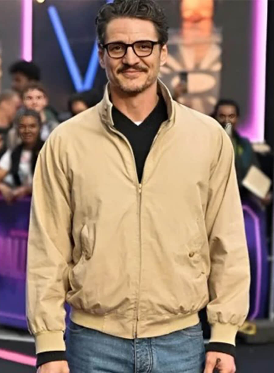 Pedro Pascal Ballerina 2025 Event Beige Jacket 