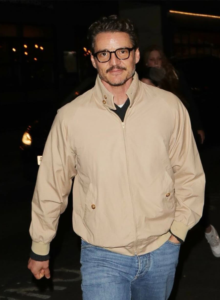 Pedro Pascal Ballerina 2025 Event Beige Jacket 