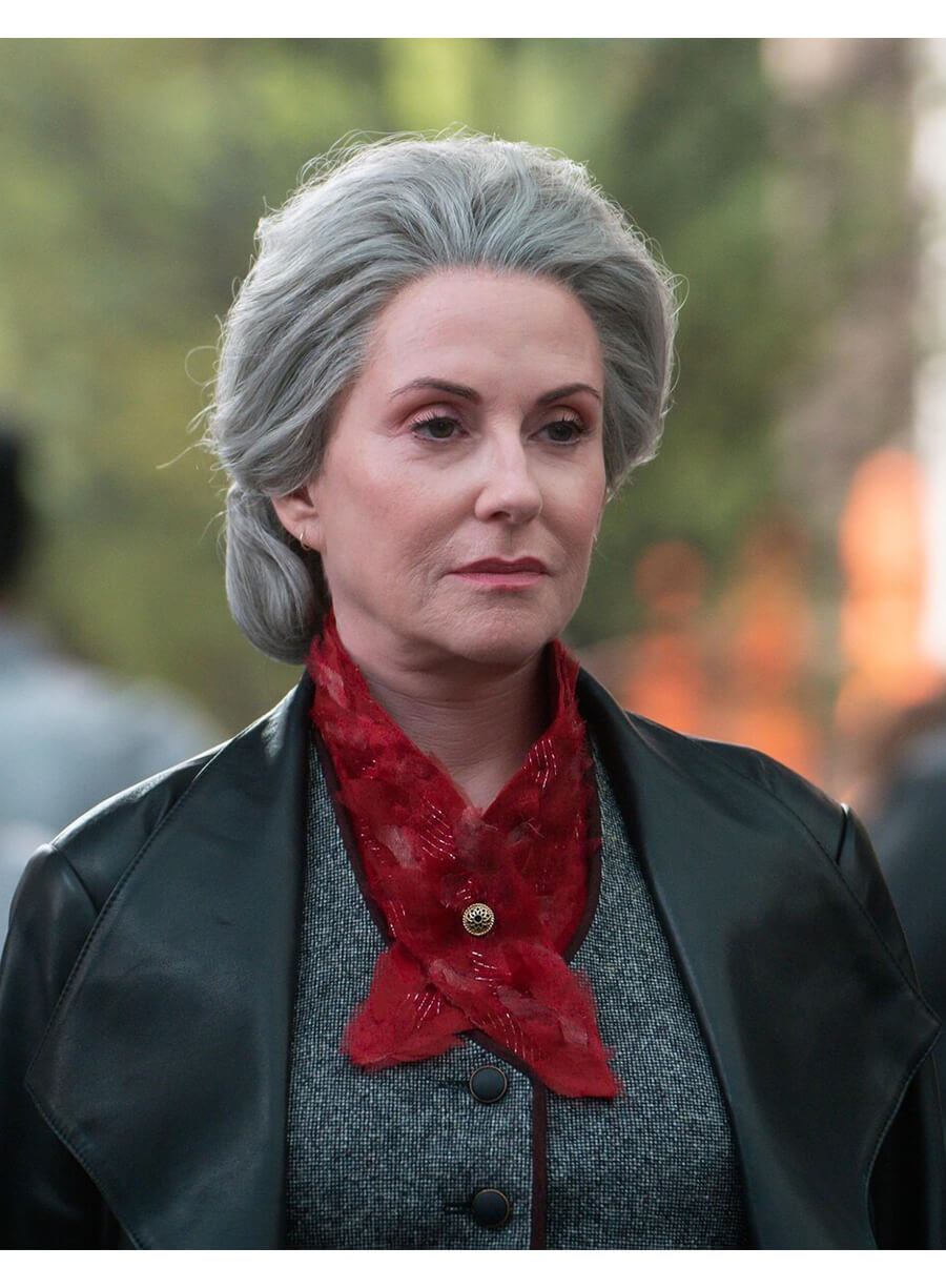 Percy Jackson and the Olympians Alecto Mrs Dodds Leather Coat