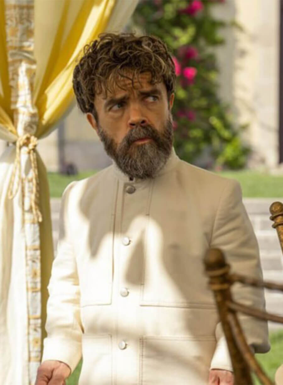 Peter Dinklage Dexter: Resurrection 2025 Leon Prater White Jacket 