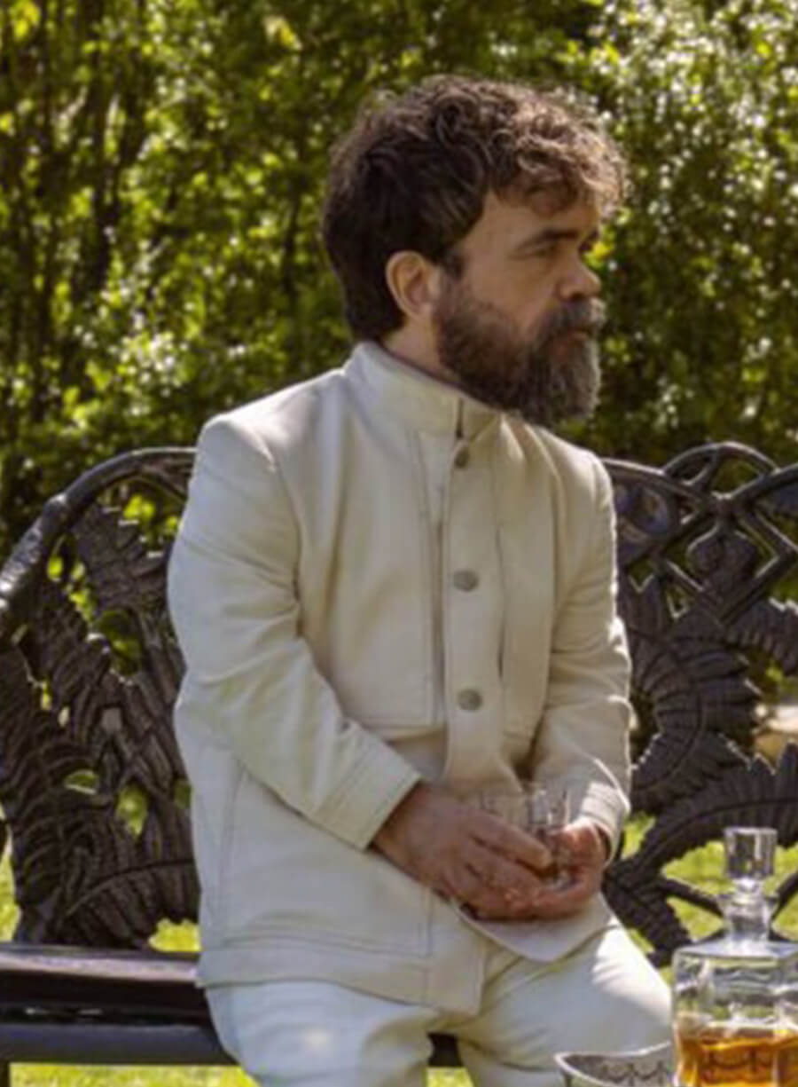 Peter Dinklage Dexter: Resurrection 2025 Leon Prater White Jacket 