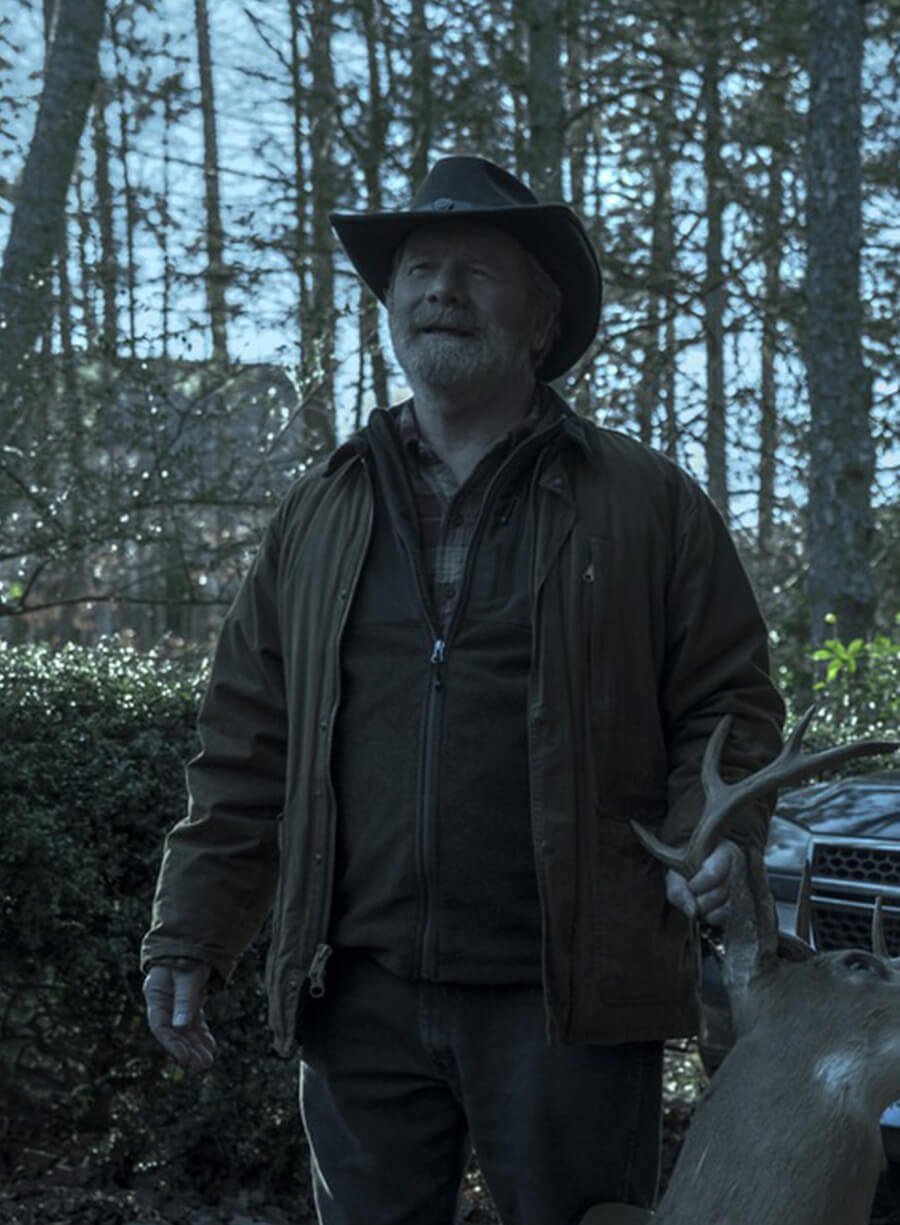 Peter Mullan Ozark S02 Jacob Snell Brown Jacket