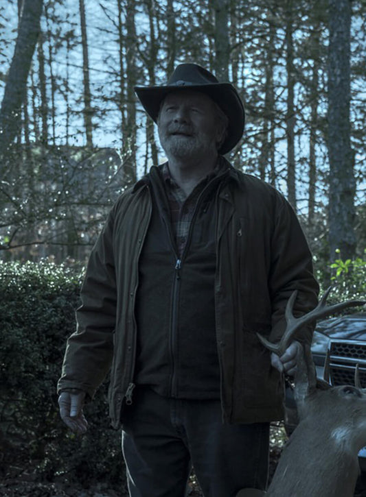 Peter Mullan Ozark S02 Jacob Snell Brown Jacket