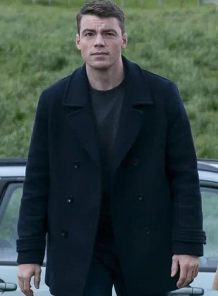 Peter Sutherland The Night Agent Wool Coat