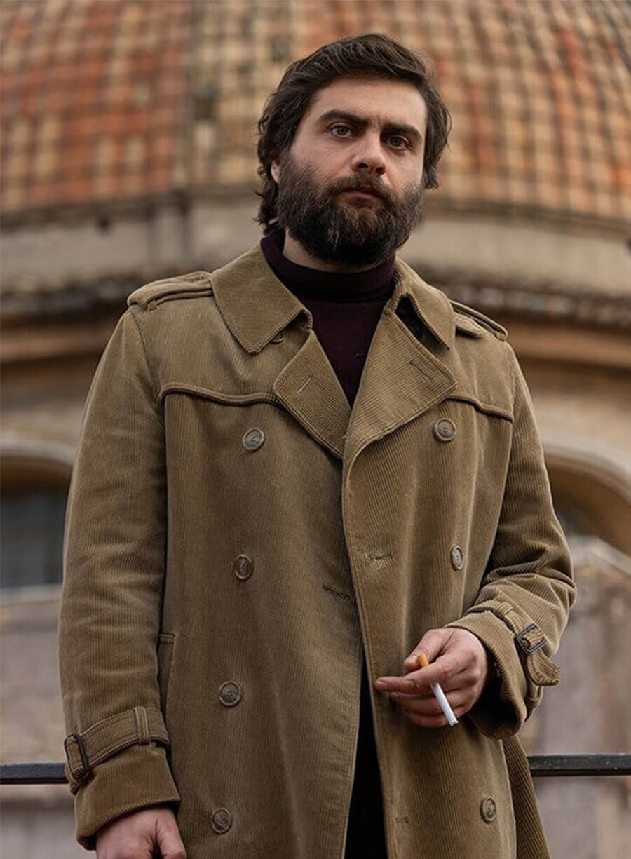 Pierluigi Gigante The Big Fake 2026 Fabione Brown Coat