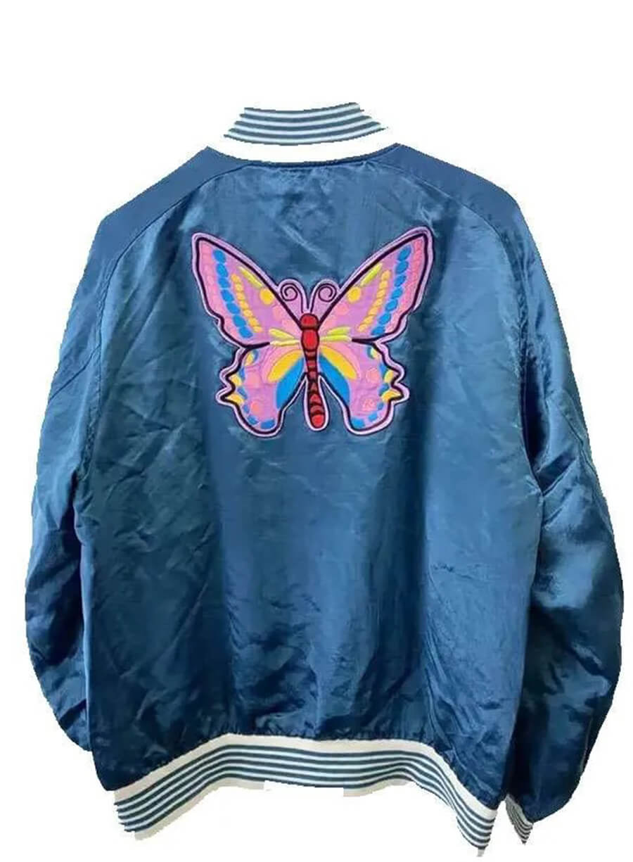 Platonic S02 Seth Rogen Will Blue Bomber Jacket